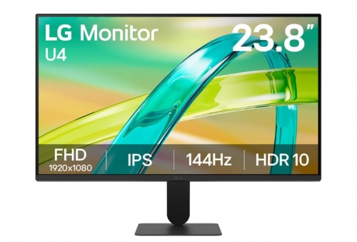 Monitor LG 24" IPS FHD 144Hz HDR10, Ultrasslim – 24U411B-B