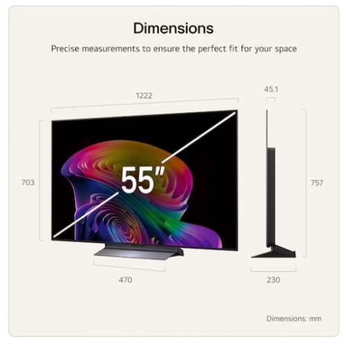 SMART TV 55" LG OLED55C64LA UHD 4K