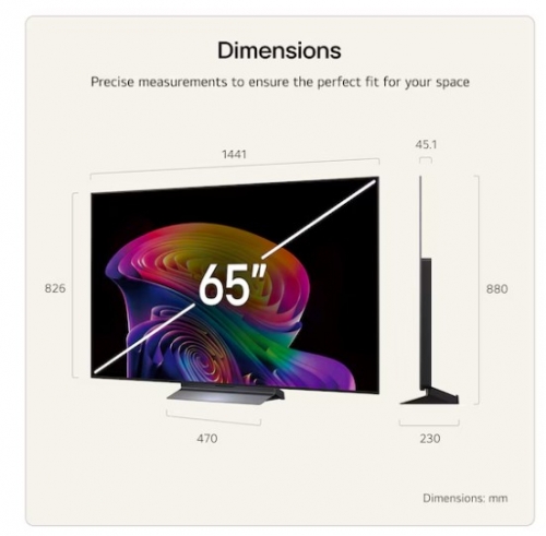 SMART TV 65" LG OLED65C64LA UHD 4K