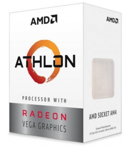 AMD Athlon 3000G 3.5 GHz 2 cores 4 threads 4 MB cache Socket AM4 OEM ,  YD3000C6M2OFH
