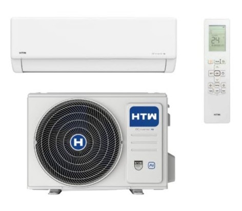 Conjunto Ar Condicionado Split HTW IX21E HTWS035IX21E-R32 – 12.000 BTU | 3,5 kW | Wi-Fi