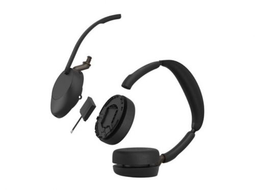 Auscultadores Jabra Evolve3 65 UC bluetooth sem fios, com cabo cancelamento de ruído activo - 36599-989-999