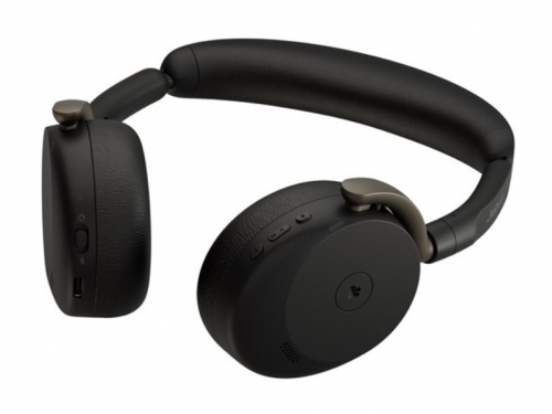 Auscultadores Jabra Evolve3 65 Flex MS Bluetooth Preto, Link 390 USB-C, Wireless Charging Pad — 36699-999-889