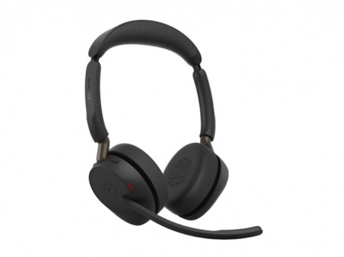 Auscultadores Jabra Evolve3 65 MS Stereo bluetooth sem fios, com cabo USB-C através de adaptador de Bluetooth, USB-C - 36599-999-899