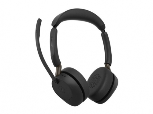 Auscultadores Jabra Evolve3 65 MS Stereo bluetooth sem fios, com cabo USB-C através de adaptador de Bluetooth, USB-C - 36599-999-899