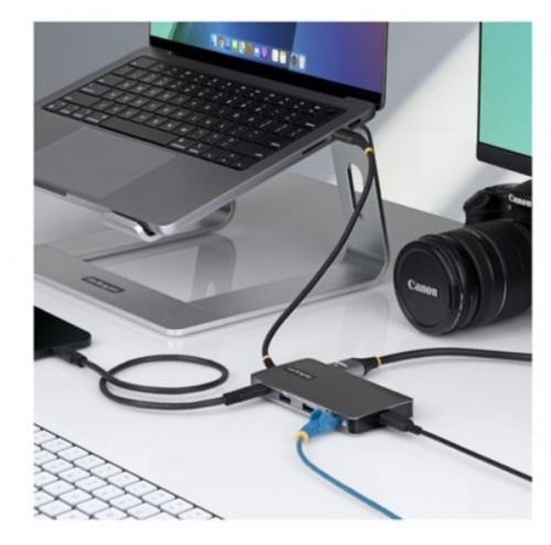 Hub / Adaptador Multiportas StarTech USB-C – HDMI 4K 60Hz – USB 10Gbps – 140W PD – GbE – SD/microSD – 305B-USBC-MULTIPORT