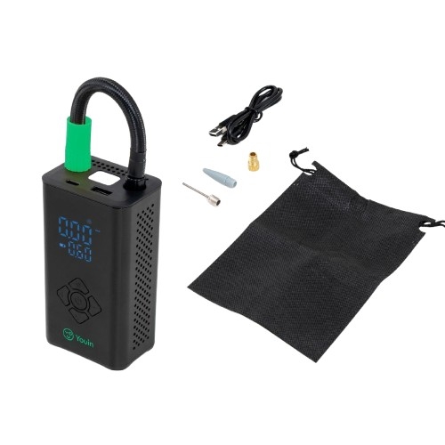 Compressor de Ar Portátil YOUIN MA1022 - 150 PSI, 2000 mAh, USB-C
