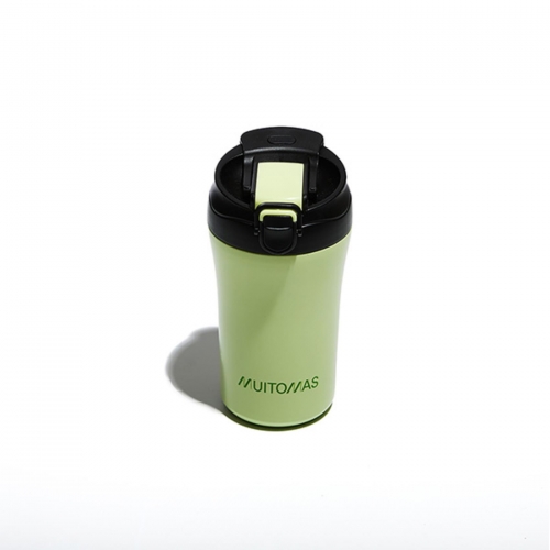 Garrafa Térmica Muitomas 350mL c/ palha Verde - WBOTTLETH350GN