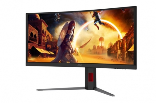 Monitor Gaming AOC CU34G4CA, 34", VA, WQHD, Ultrawide 21:9, 180 Hz, 1 ms, HDMI/DisplayPort, USB – CU34G4CA.