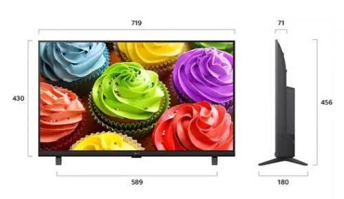 Smart TV 32" LG 32LB650B6LA.AEU LED a5 Gen9 AI HD WebOS26