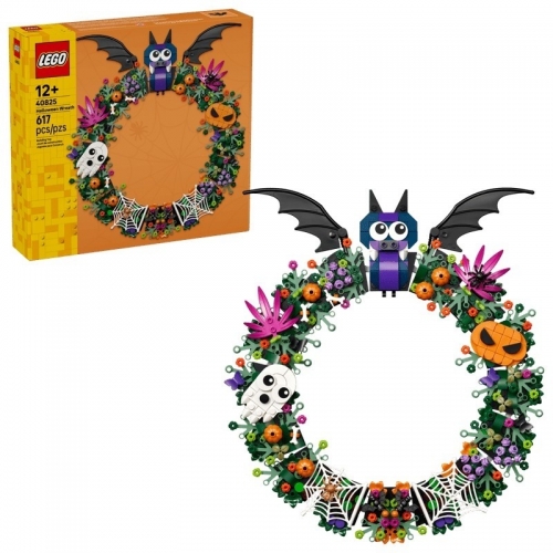 LEGO Coroa de Halloween 40825 – Decoração Criativa de Halloween