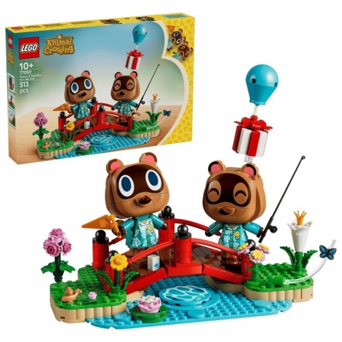 LEGO® Animal Crossing™ Dia de Diversão do Timmy e do Tommy (77059) – Cria Aventuras na Ilha