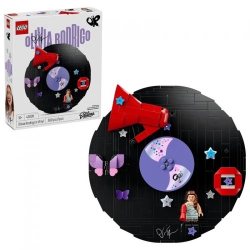 LEGO Editions Vinil da Olivia Rodrigo 43028 – Música, Criatividade e Estilo em Formato LEGO