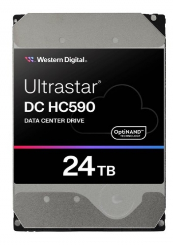 Disco rígido encriptado 24 TB 3.5" SAS 12Gb/s 7200 rpm buffer: 512 MB WD Ultrastar DC HC590 0F59373