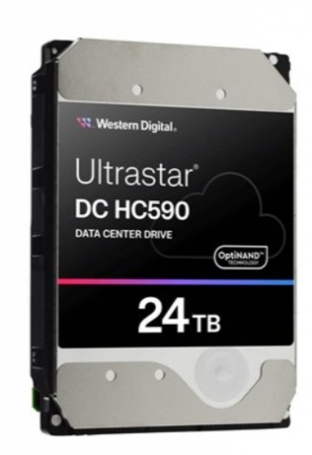 Disco rígido encriptado 24 TB 3.5" SAS 12Gb/s 7200 rpm buffer: 512 MB WD Ultrastar DC HC590 0F59373