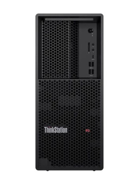 Computador Lenovo ThinkStation P3 Tower Gen 2 — Intel Core Ultra 9 285K, 32 GB DDR5, SSD NVMe 1 TB, Windows 11 Pro, teclado e rato PT — 30HT005MPG
