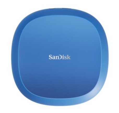 Disco SanDisk SDSSDT40C-4T00-E25 SSD 4 TB externo USB 3.2 Gen 2 azul gradiente
