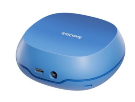 Disco SanDisk SDSSDT40C-4T00-E25 SSD 4 TB externo USB 3.2 Gen 2 azul gradiente