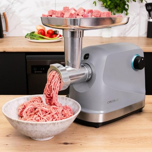 Picadora de Carne Cecotec Crusher 1400 Steel – 1360 W