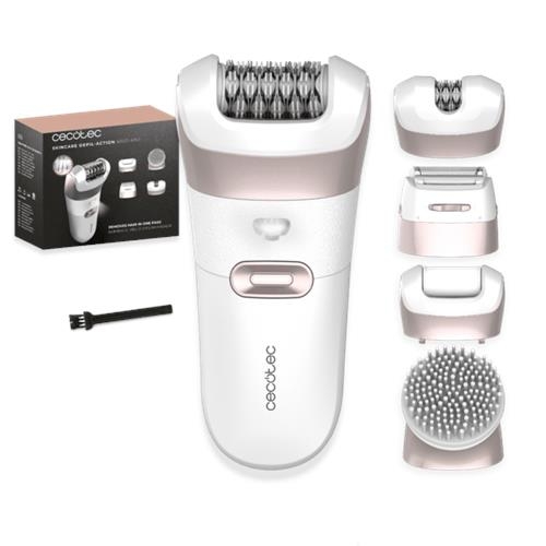 Depiladora Elétrica Cecotec SkinCare Depil-Action 6000 4-em-1