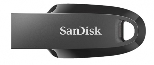 Pen drive USB 3.2 Gen 1, 32 GB, com velocidade de leitura até 100 MB/s, compacto e com argola integrada para transporte, preto. – SanDisk SDCZ550-032G-G46