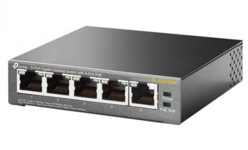 Switch 5 portas TP-LINK TL-SG1005P 