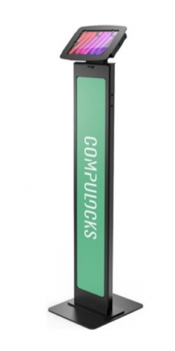Suporte para tablet bloqueável alumínio preto Compulocks iPad Mini 8.3" , 140B830IPMSB
