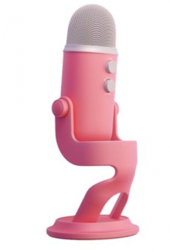 Microfone Blue Yeti USB Aurora White Mist — 988-000533