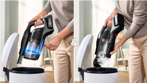 Aspirador Vertical Sem Fios Bosch BCS931BQC Unlimited 9 Preto
