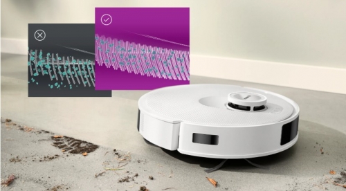 Aspirador Robô Bosch BCRC1W Spotless com Função Aspiração e Lavagem