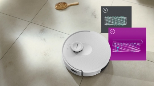 Aspirador Robô Bosch BCRC1W Spotless com Função Aspiração e Lavagem