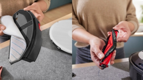 Aspirador Robô Bosch BCRC1W Spotless com Função Aspiração e Lavagem