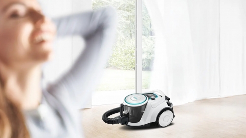 Aspirador Bosch Serie 6 ProHygienic 550W Sem Saco – Filtro UltraAllergy – BGS41HYG1