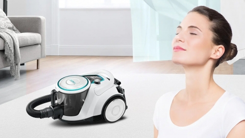 Aspirador Bosch Serie 6 ProHygienic 550W Sem Saco – Filtro UltraAllergy – BGS41HYG1