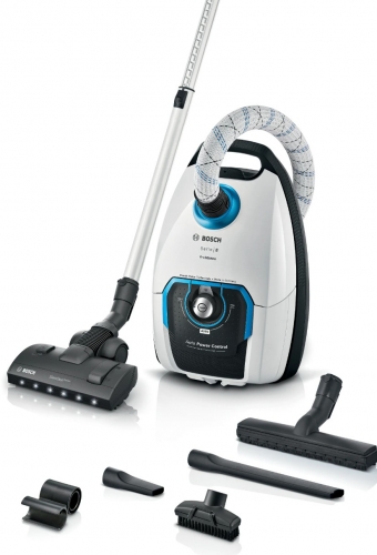 Aspirador com saco Bosch BGL8SIL1L Serie 8 ProSilence 800W
