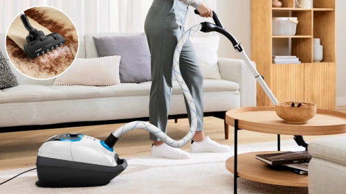 Aspirador com saco Bosch BGL8SIL1L Serie 8 ProSilence 800W