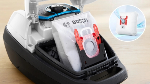 Aspirador com saco Bosch BGL8SIL1L Serie 8 ProSilence 800W