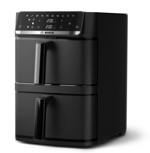 Fritadeira Air Fryer Bosch MAFD661B4 Série 6 12L 2800W Dupla Gaveta