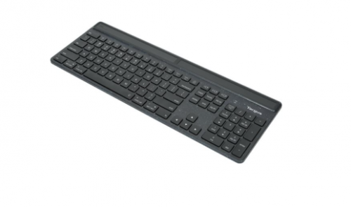 Targus EcoSmart Teclado Sem Fios Bluetooth 5.0 QWERTY Nórdico Retroiluminado com Proteção Antimicrobiana Preto , AKB868NO