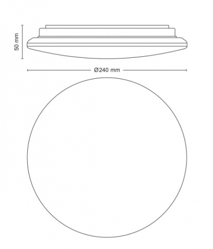 Plafon LED Philips Moire 10W