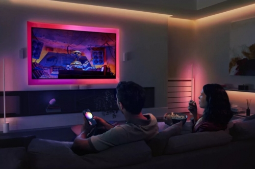 Fita LED Inteligente Philips Hue Flux 3 m – RGB, Bluetooth/Zigbee, 1200 lm – 929004610402