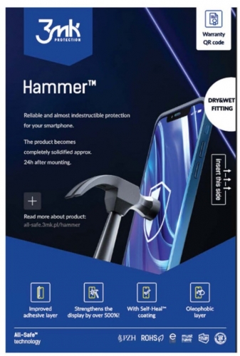 Película Protetora 3mk Hammer Phone 5PCS
