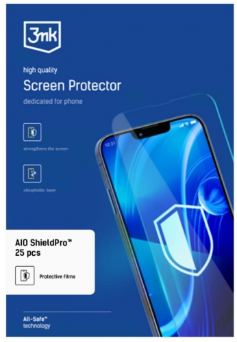Película 3MK ShieldPro Phone – Pack 25 Unidades
