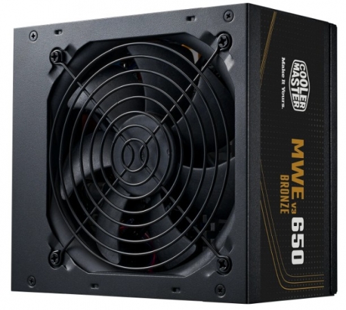 Fonte de Alimentação Cooler Master MWE Bronze 650 V3 230V 650W 80 Plus Bronze – ATX 3.1 (MPE-6501-ACABW-3BEU)