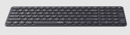 Teclado Sem Fios Rapoo E9710M – Multimodo, Layout PT, Cinzento Escuro