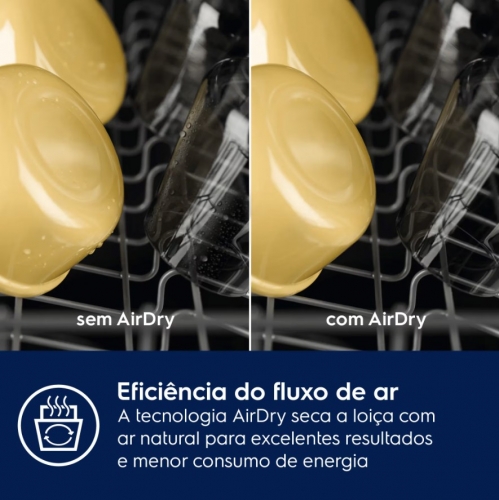Máquina de Lavar Loiça de Encastre AEG Série 7000 GlassCare FSE77717P – 60 cm, 14 Talheres