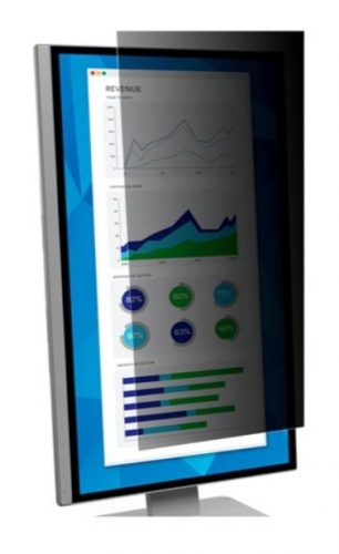 Filtro de privacidade 3M PF250W9P para display 25" preto