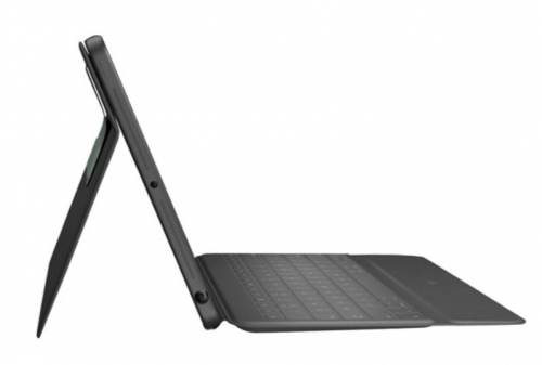 Teclado Logitech Rugged Folio para iPad (920-011206) – Capa com Teclado, Smart Connector, QWERTY Reino Unido, Grafite