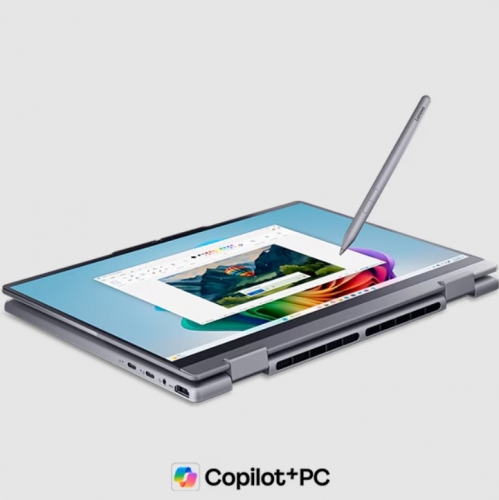 Portátil Lenovo ThinkBook 14 2-in-1 Gen 6, 14" WUXGA Touch, Intel® Core™ Ultra 5, 16GB, 512GB SSD, Windows 11 Pro, Luna Grey - 22AR0002PG