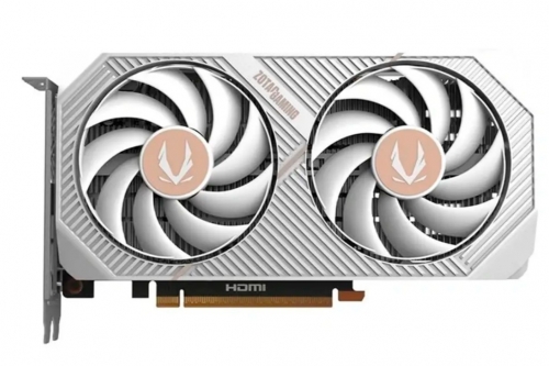 Placa Gráfica ZOTAC GAMING GeForce RTX 5060 Twin Edge OC White Edition 8GB GDDR7 (ZT-B50600Q-10M) – com NVIDIA Blackwell